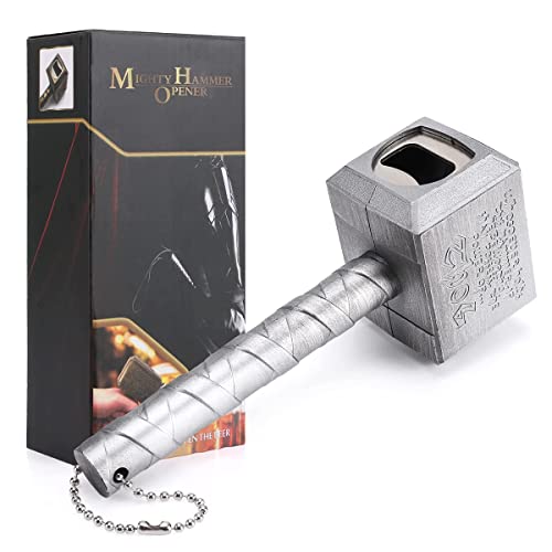 HASTHIP Creative Bottle Opener Thor's Hammer Design Bottle Opener Creative Household Bottle Opener for Party, Banquet,Theme Party Gifts for Wine Lover HASTHIP Creative Bottle Opener Thor's Hammer Design Bottle Opener Creative Household Bottle Opener for Party, Banquet,Theme Party Gifts for Wine Lover
